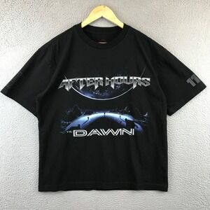 The Weeknd After Hours Til Dawn Stadium Tour 2025 Black T Shirt Mens Size M